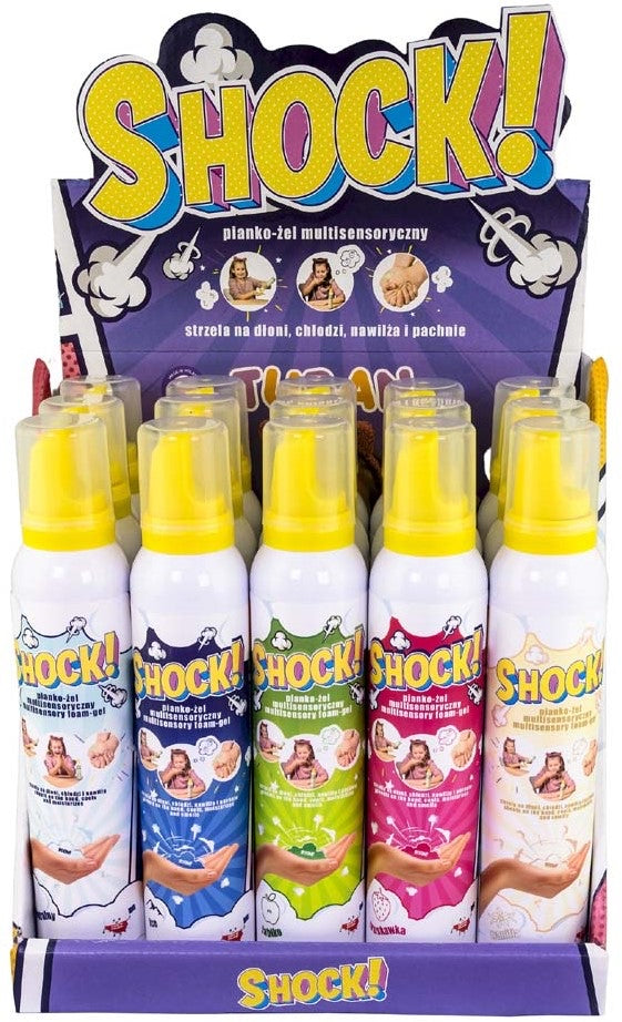 SHOCK! Appel – Multisensorische Schuimgel – 200 ml