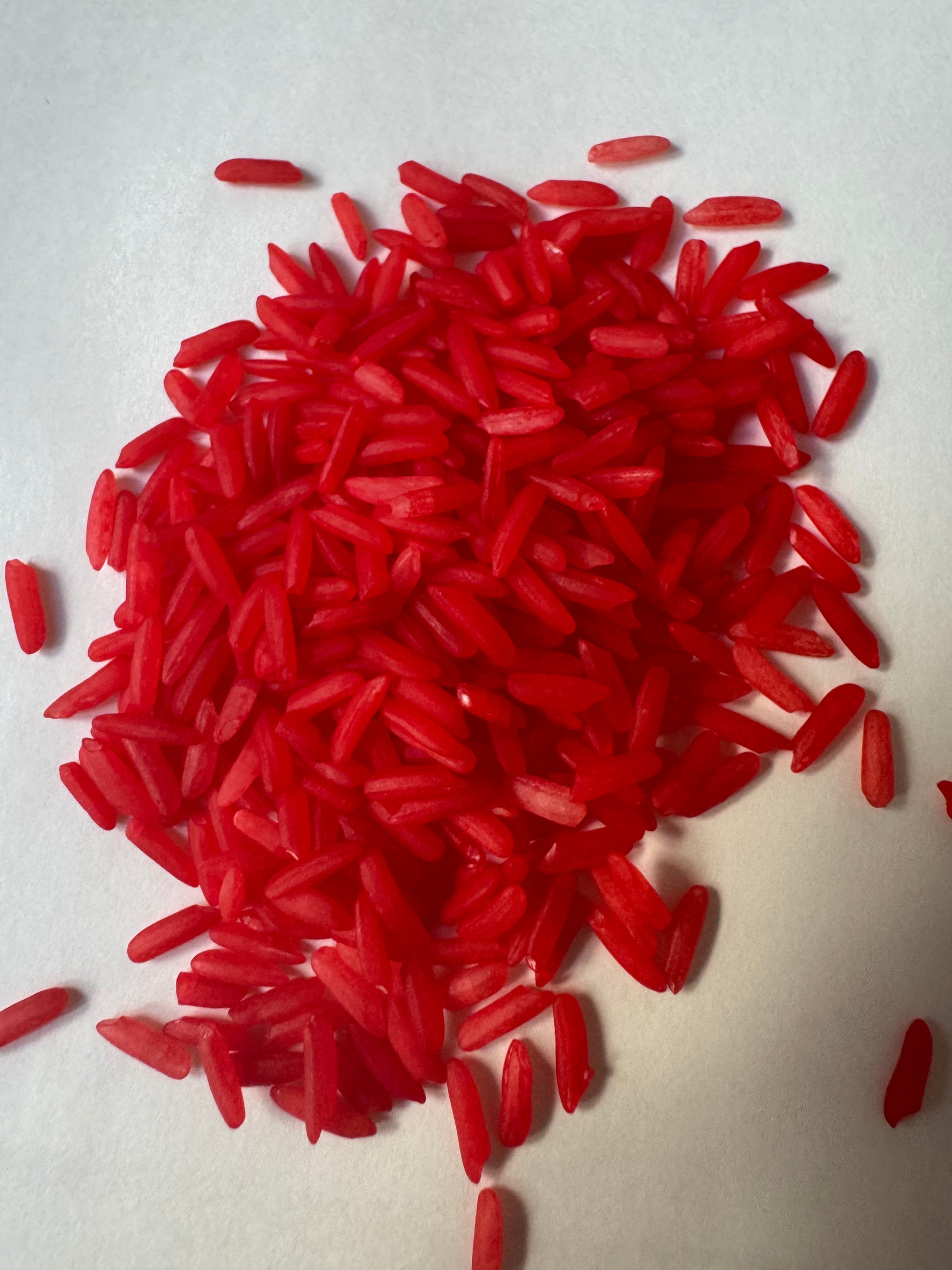 Speelrijst rood