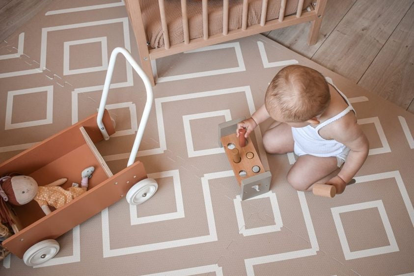 Eeveve - Modern Blocks | Desert Sand- Speelmat