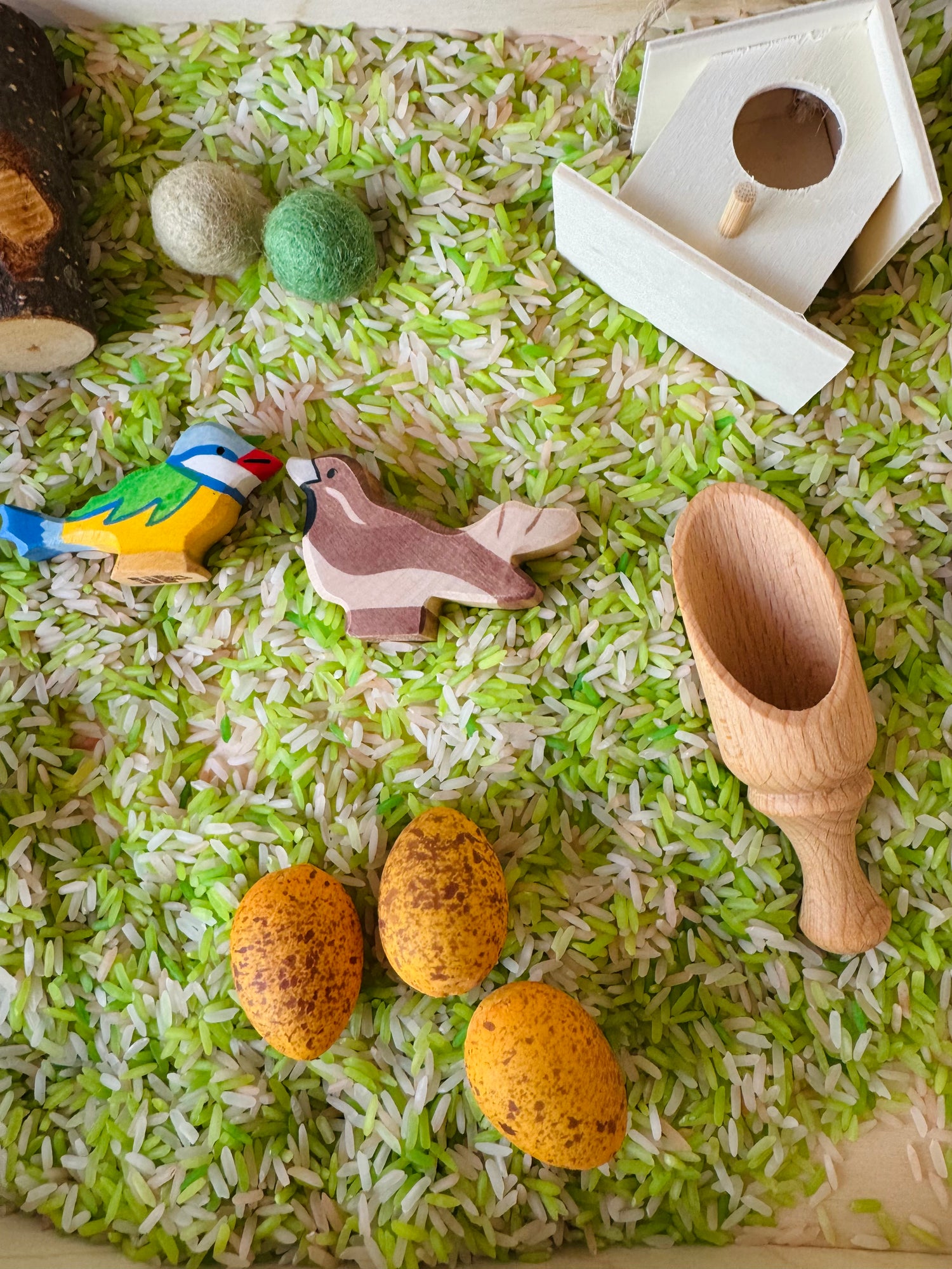 Kliederspel vogel themabox