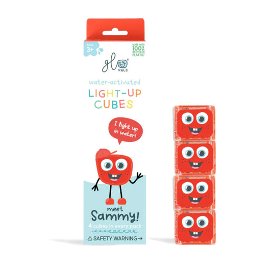 Glo pals - Sammy Light-Up Cubes - 4stuks