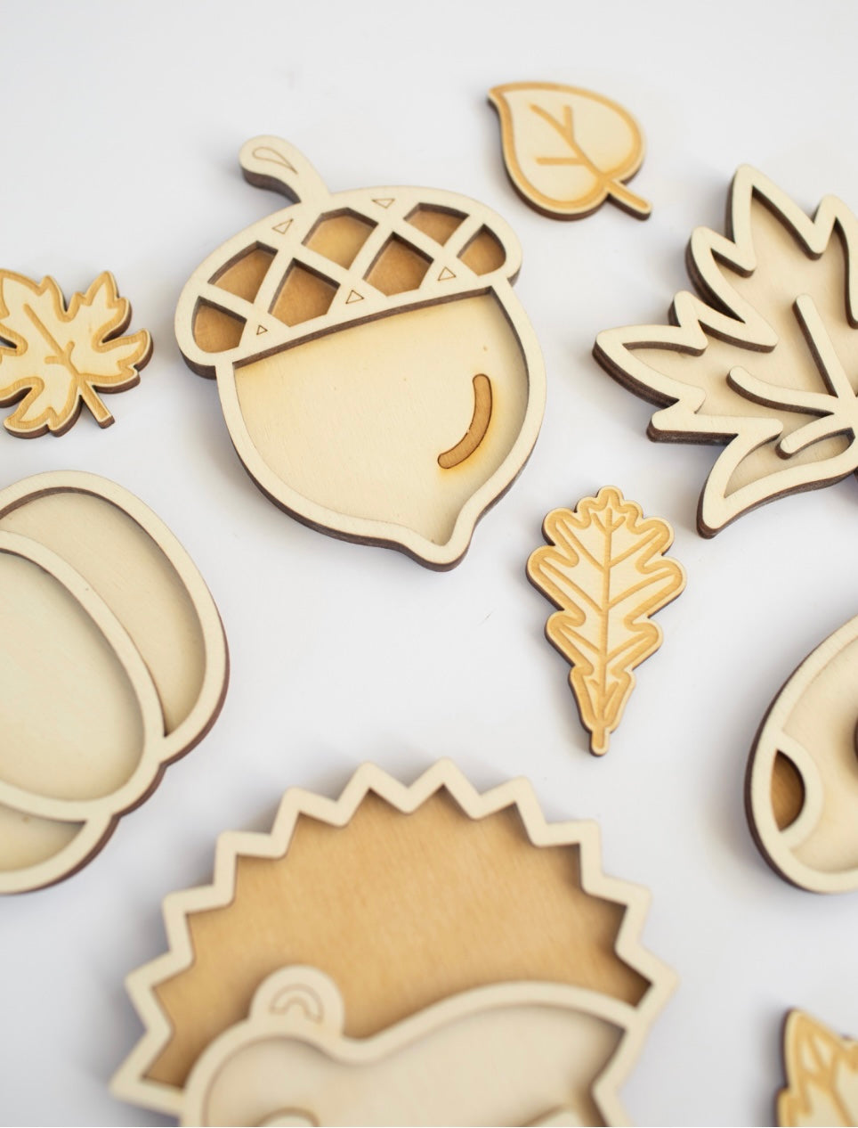 Speeltray miniset - De herfst