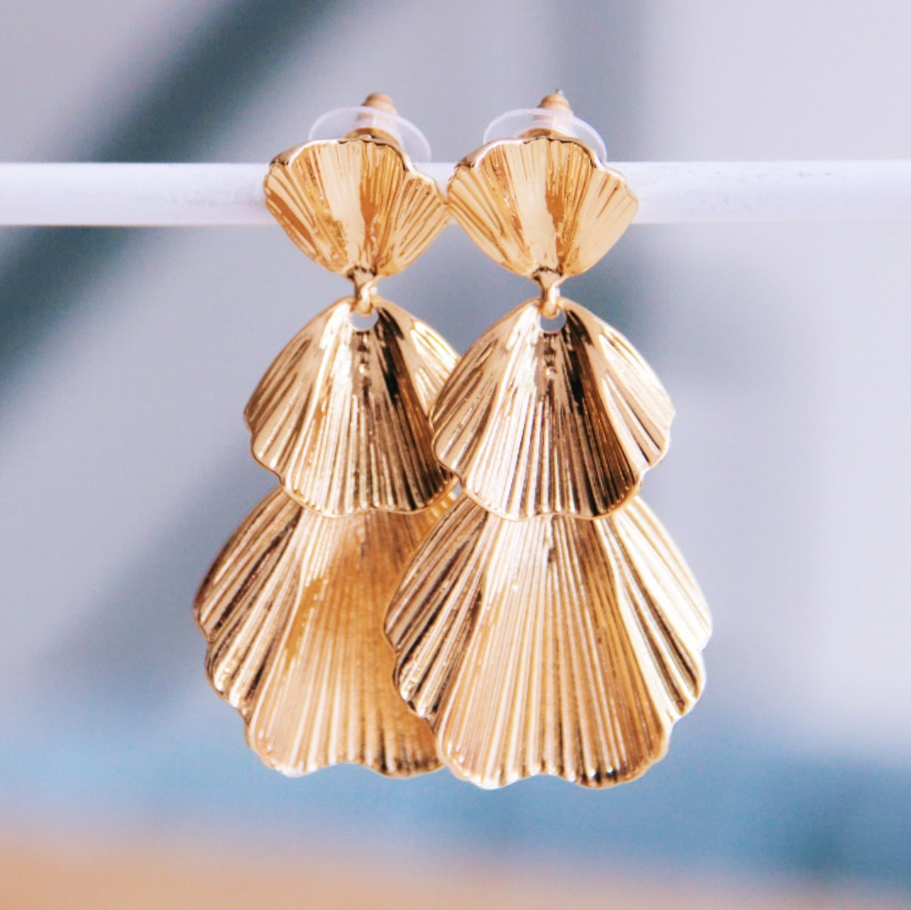 Statement oorbel Shells