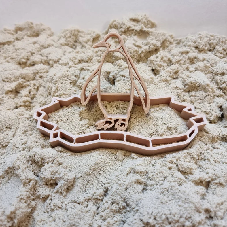 Grennn uitstekers pinguin en ijsschots