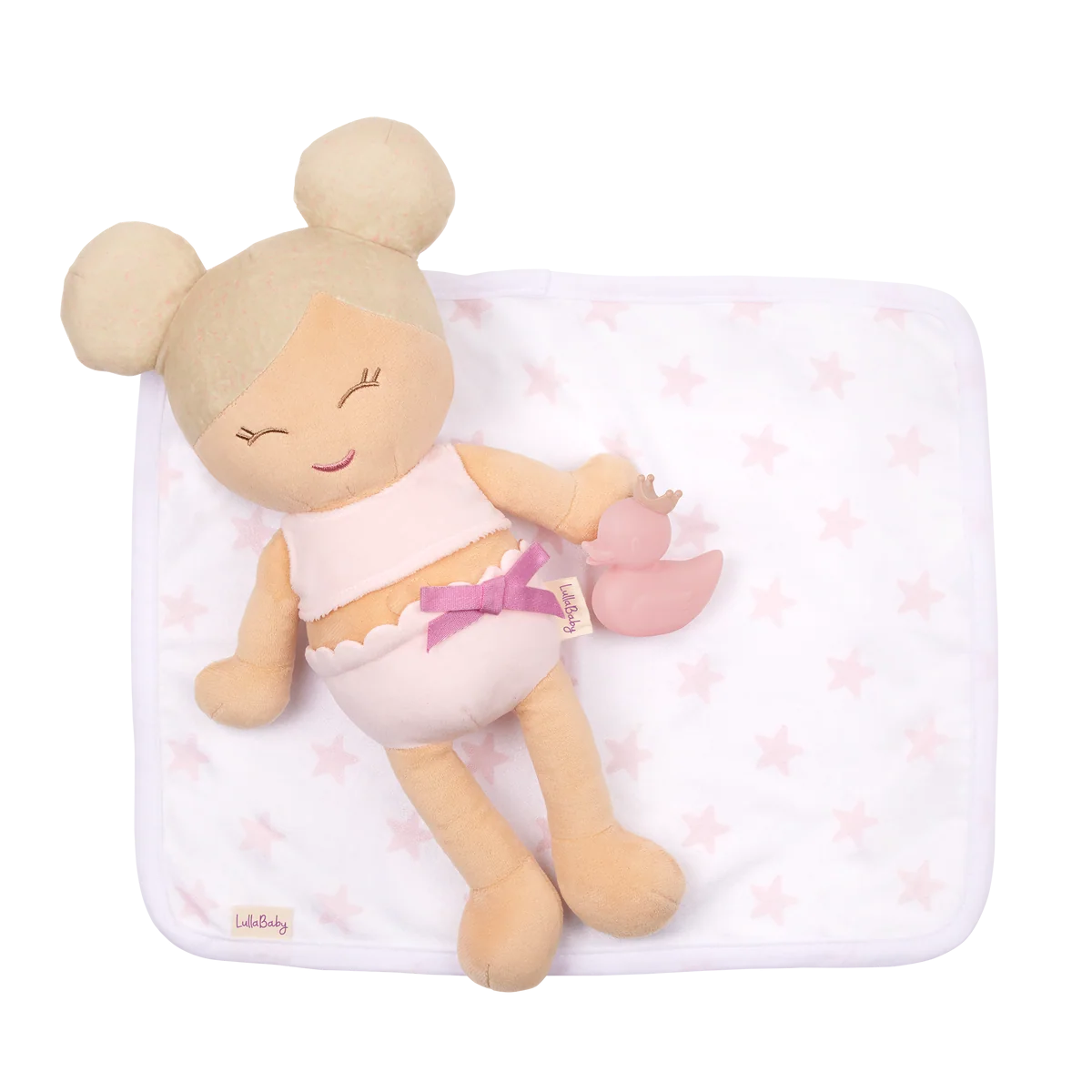 LullaBaby - Badpopje Blonde haren