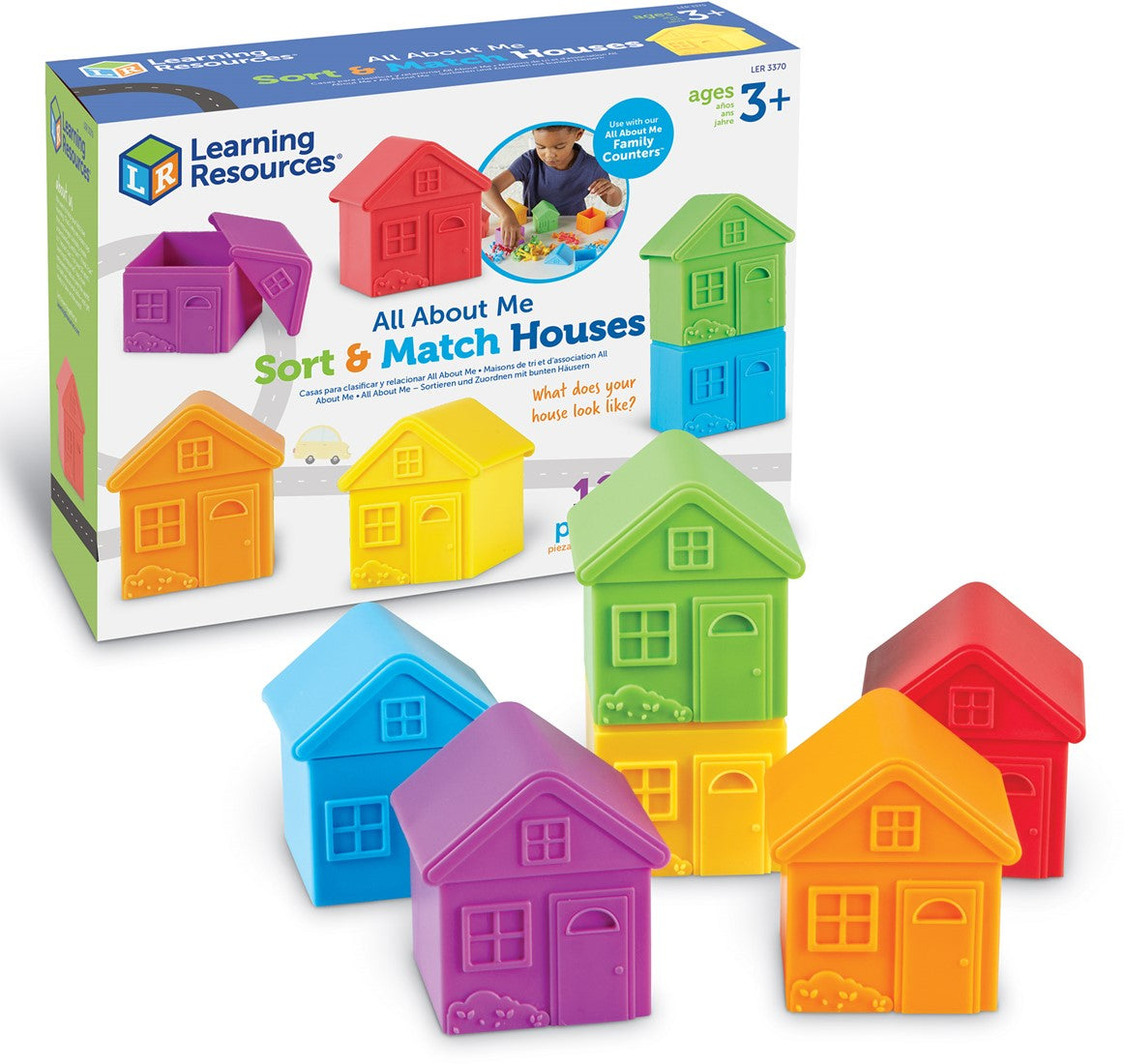 Learning Resources - All About Me Sort & Match Houses
