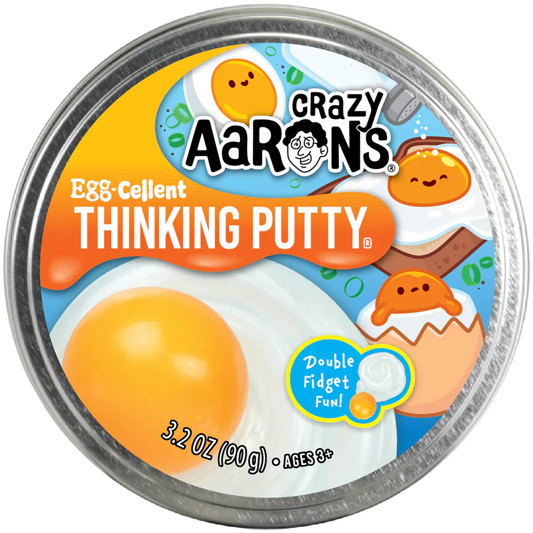 Crazy Aaron’s - Eggcellent Putty – Sensorisch Kneedplezier