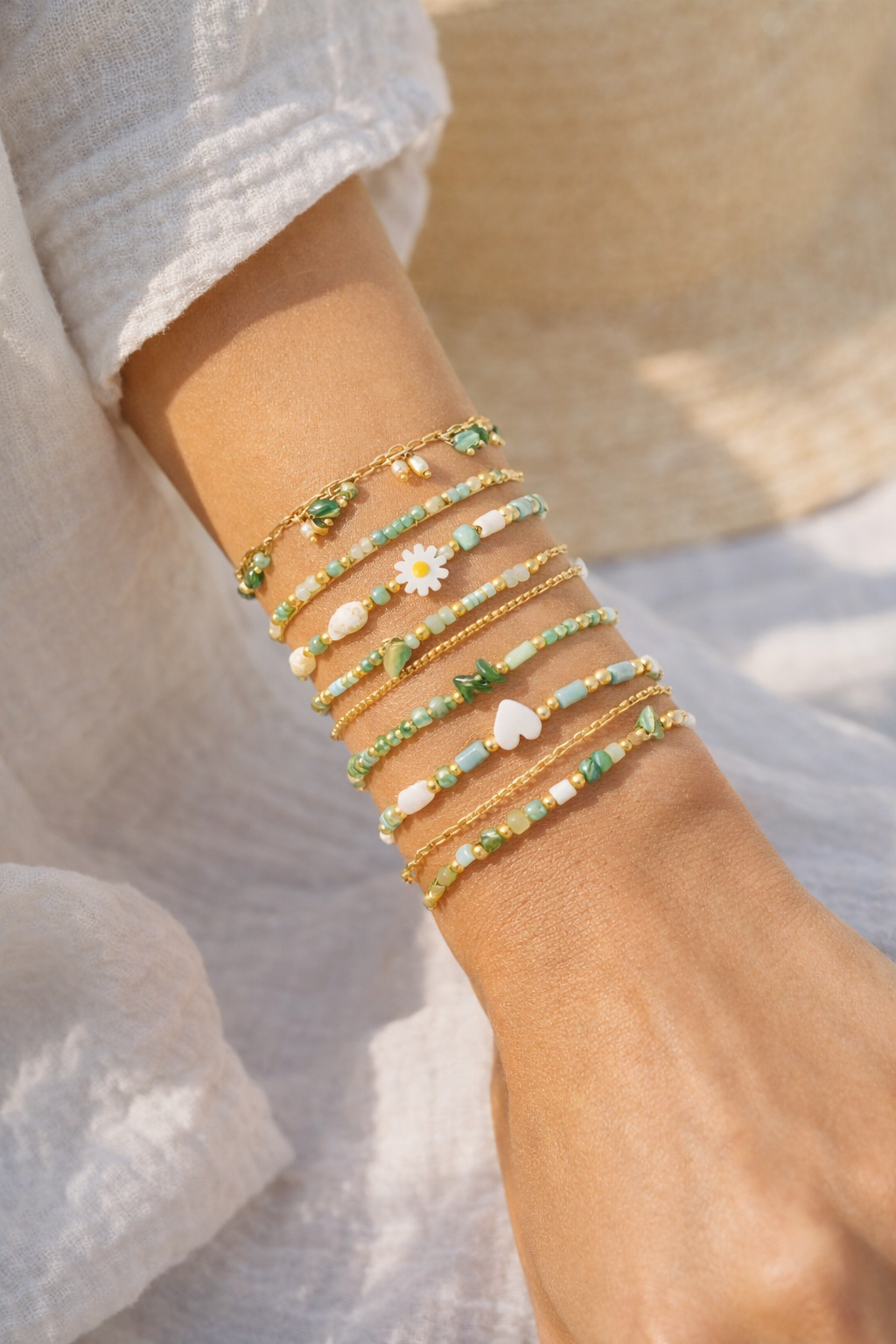 Mix and match - Bohemian groen