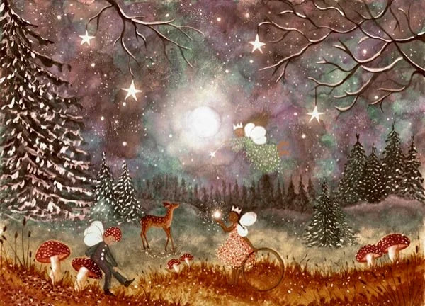 Magical Season | Bijdehansje ansichtkaart