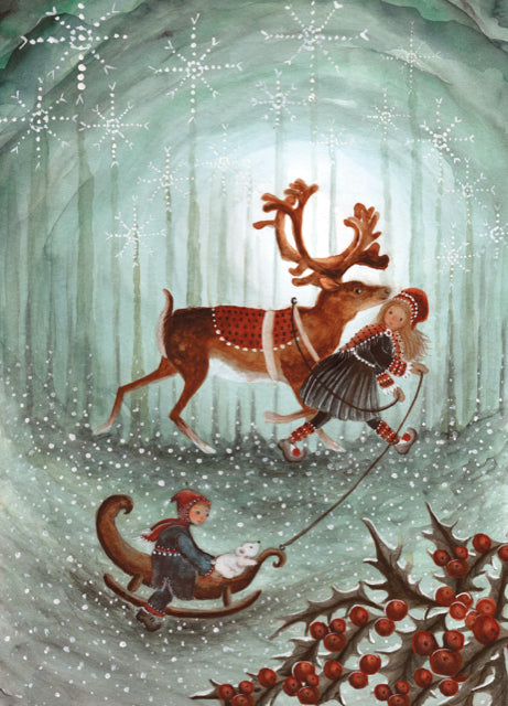 Children of the North | Bijdehansje ansichtkaart