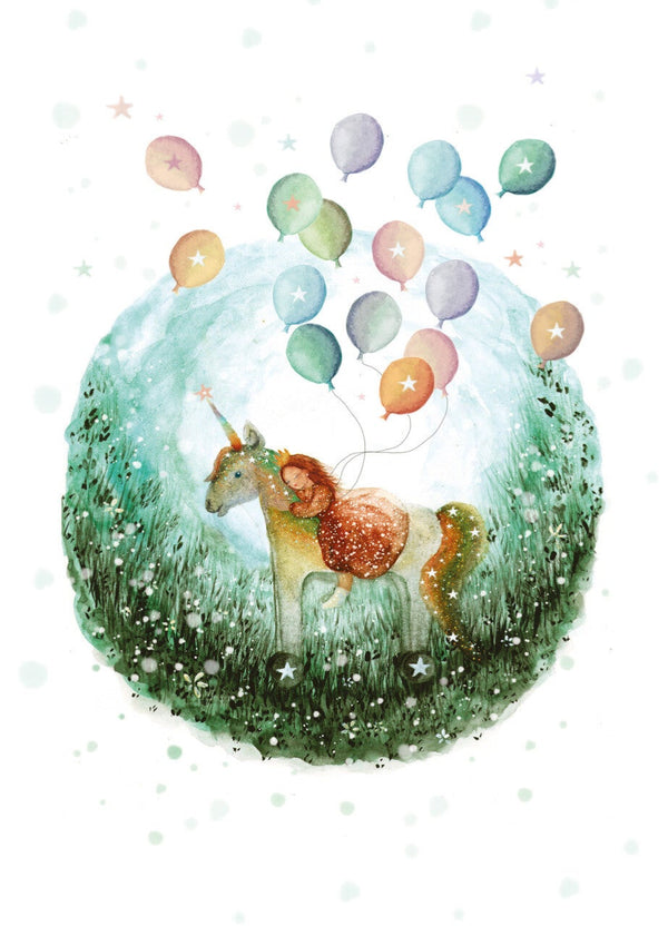 Hip Hip Hooray  | Bijdehansje ansichtkaart