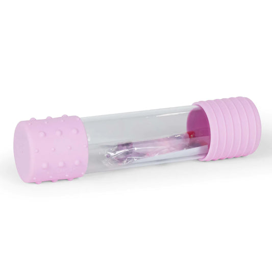 DIY Sensorische fles - Roze