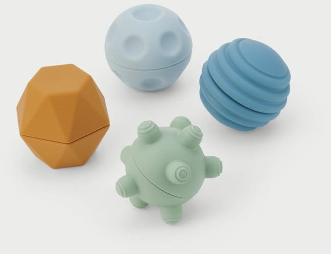 Tickit Silisoft Sensorische Ballen (Neutrale Kleuren)