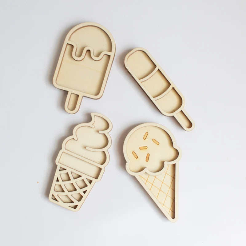 Vulvormen miniset - Ijsjes