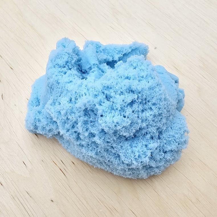 Bolletje blauw speelzand
