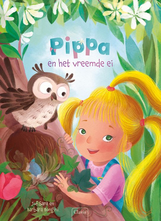 voorkant boek, pippa en het vreemde ei op kliederspel.nl