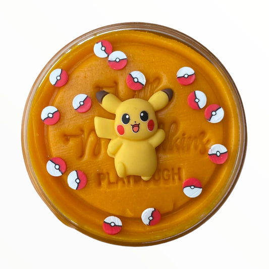 Pokemon Pikachu Klei - 280gram - Little Munchkins Playdough