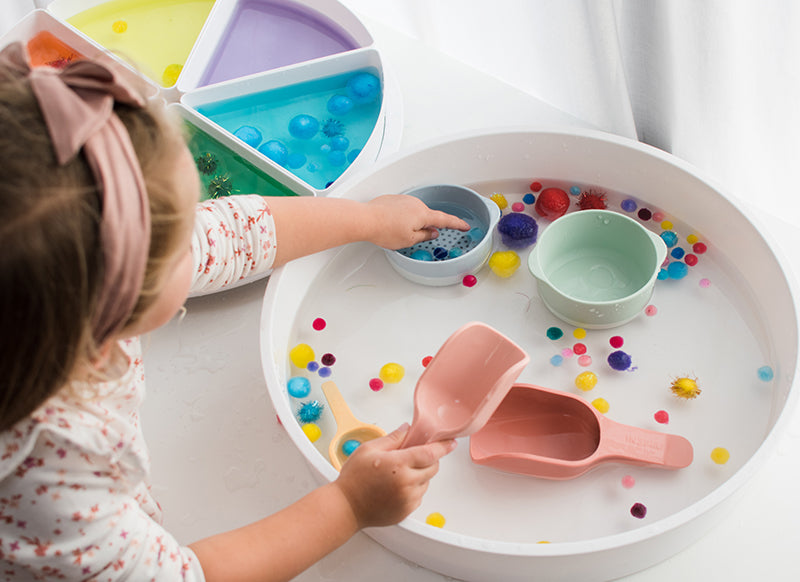 Inspire My Play - Schepjes (blauw/groen)