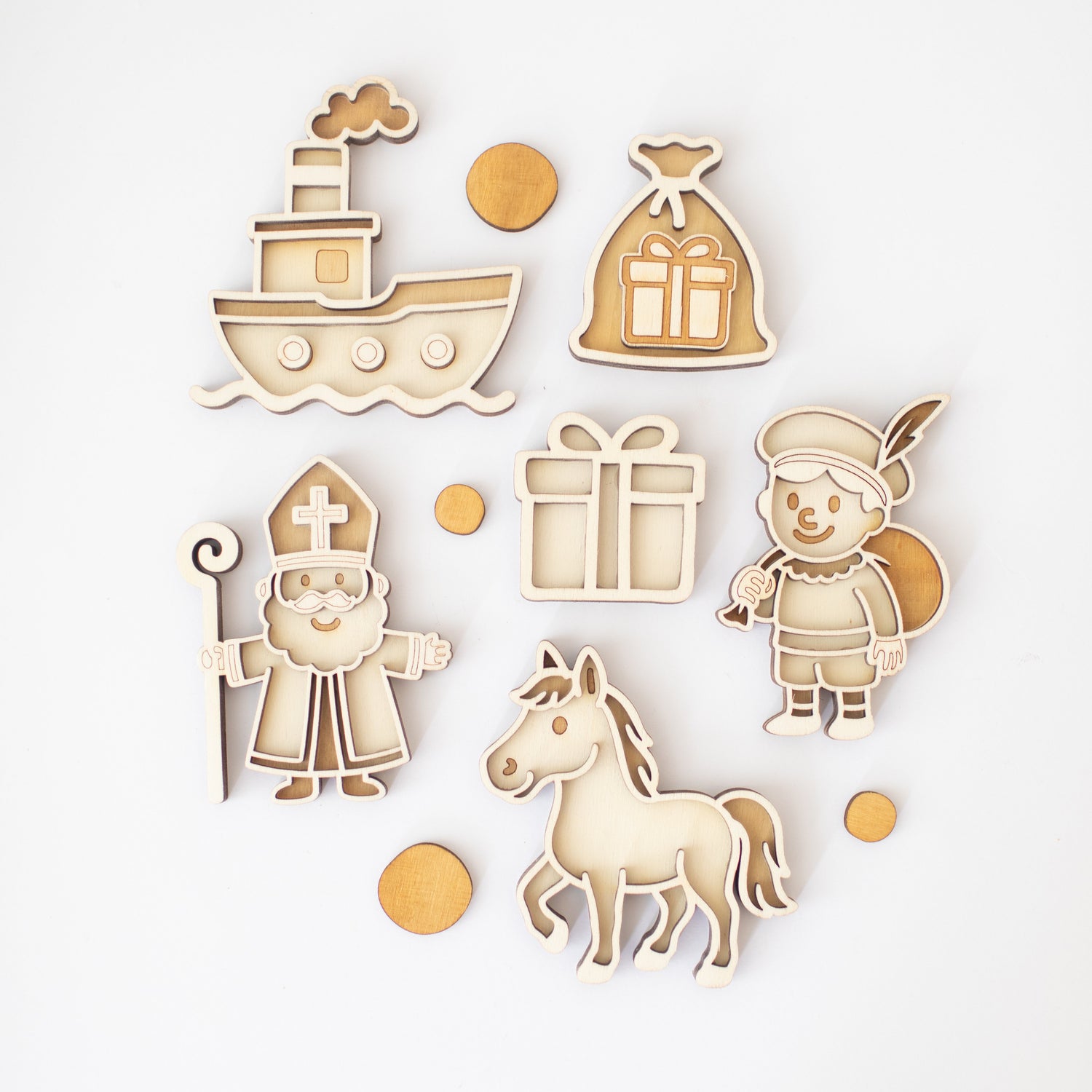 Speeltray miniset - Sint & Piet