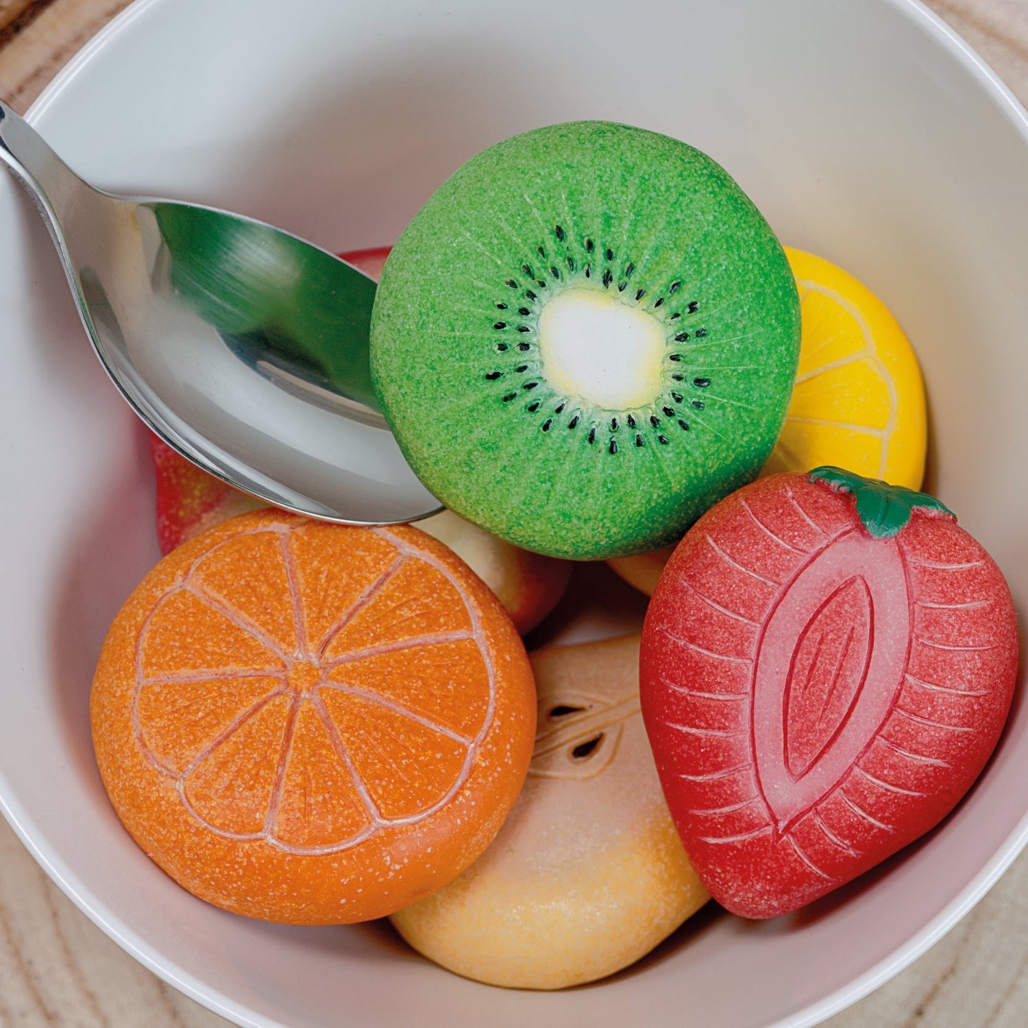 Sensory Play Stones - Fruit