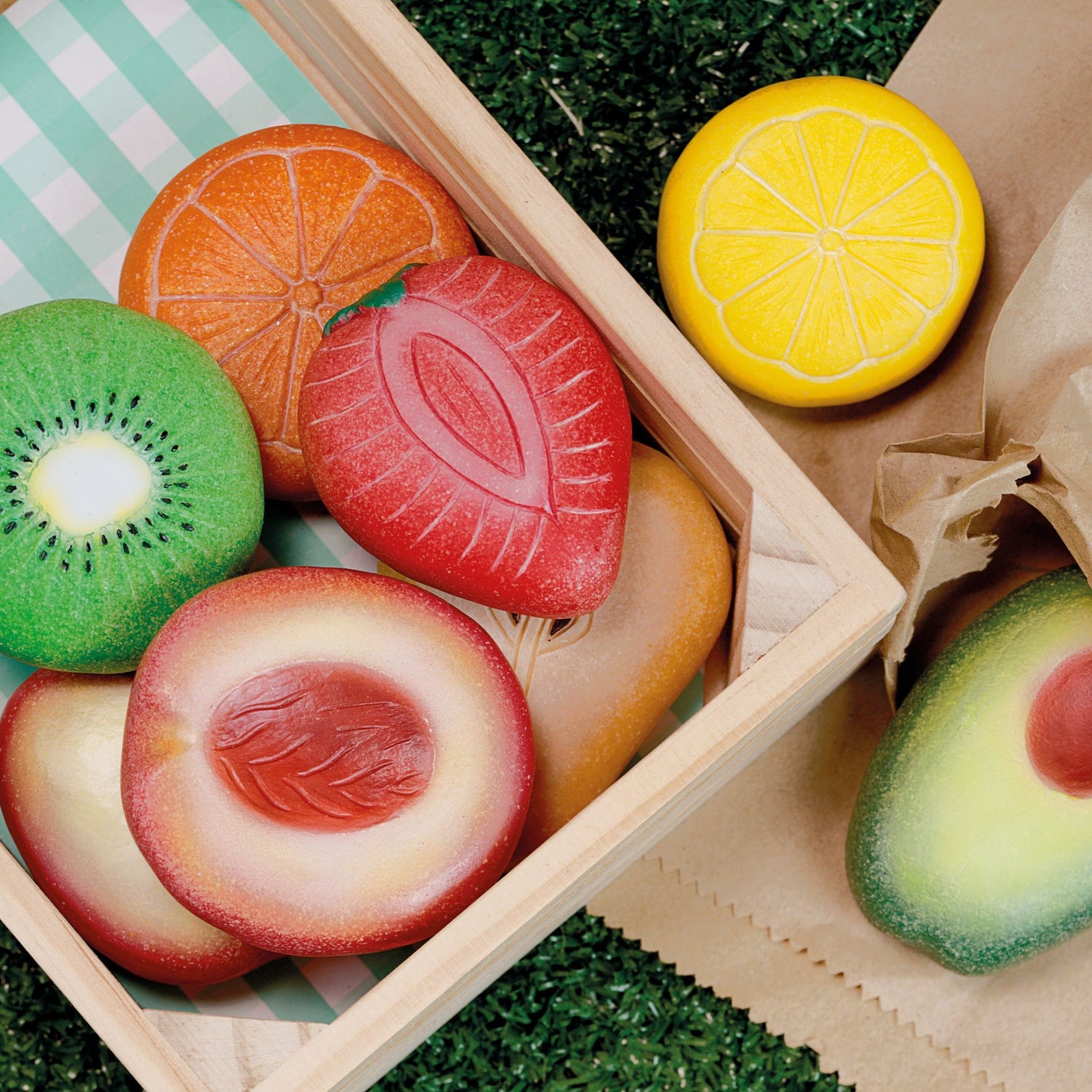 Sensory Play Stones - Fruit