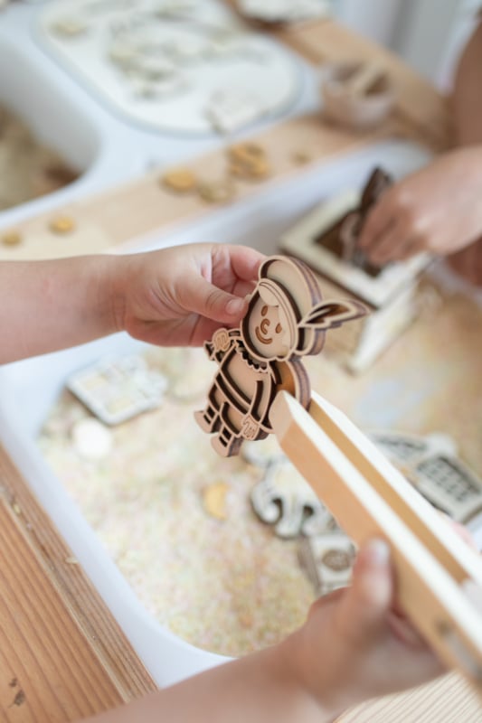 Speeltray miniset - Sint & Piet