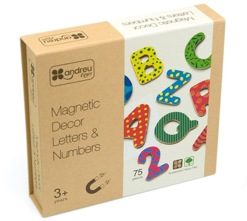 ANDREU - Magnetische Decoratie Letters & Cijfers