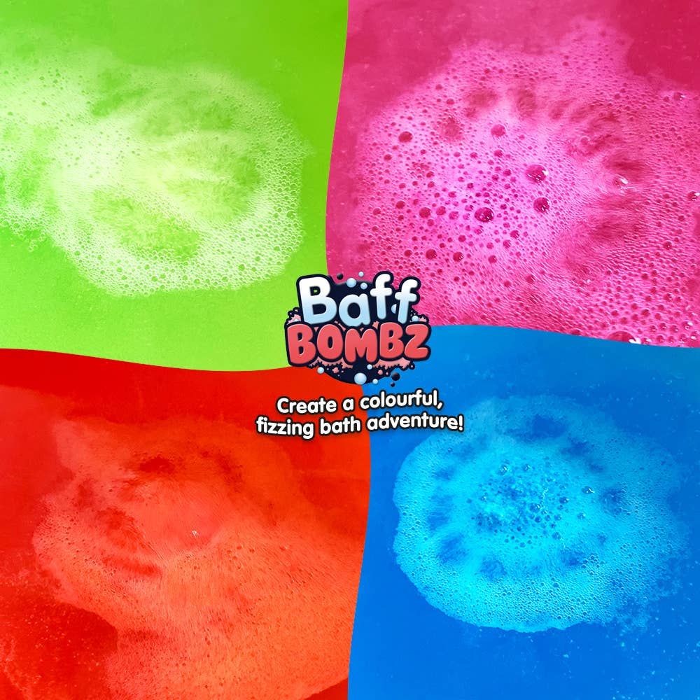 4-pack ronde Baff Bombz