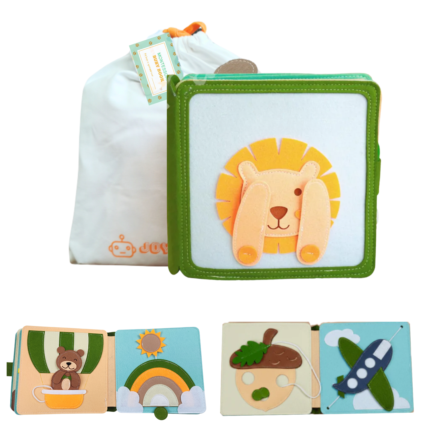 Montessori activiteitenboek | Kiekeboe Leeuw