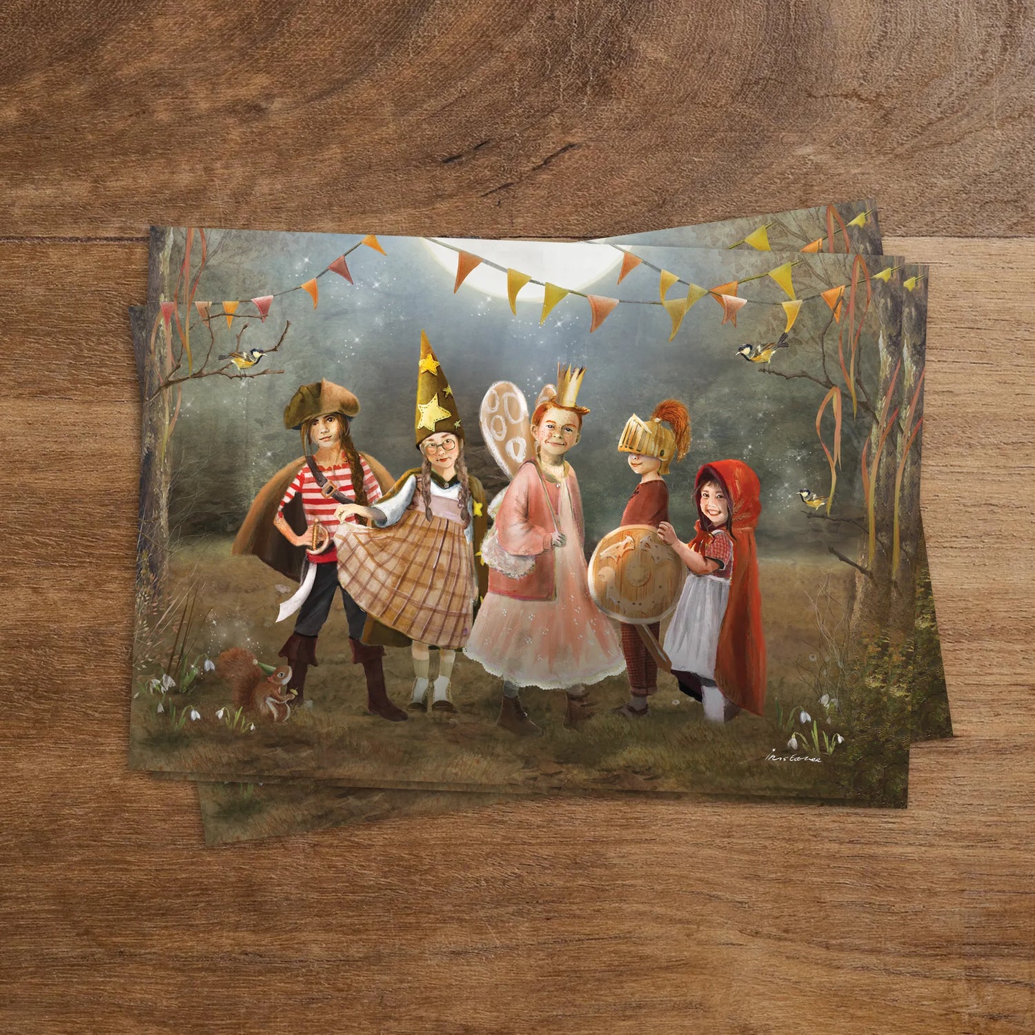 Carnaval | Iris Esther - Ansichtkaart