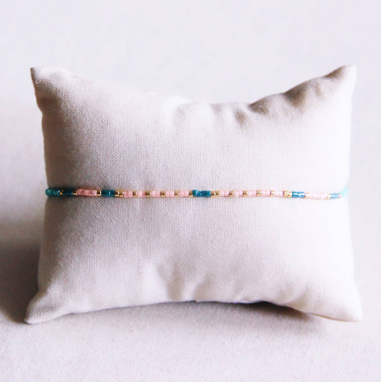 Miyuki armband mint/smaragd/nude