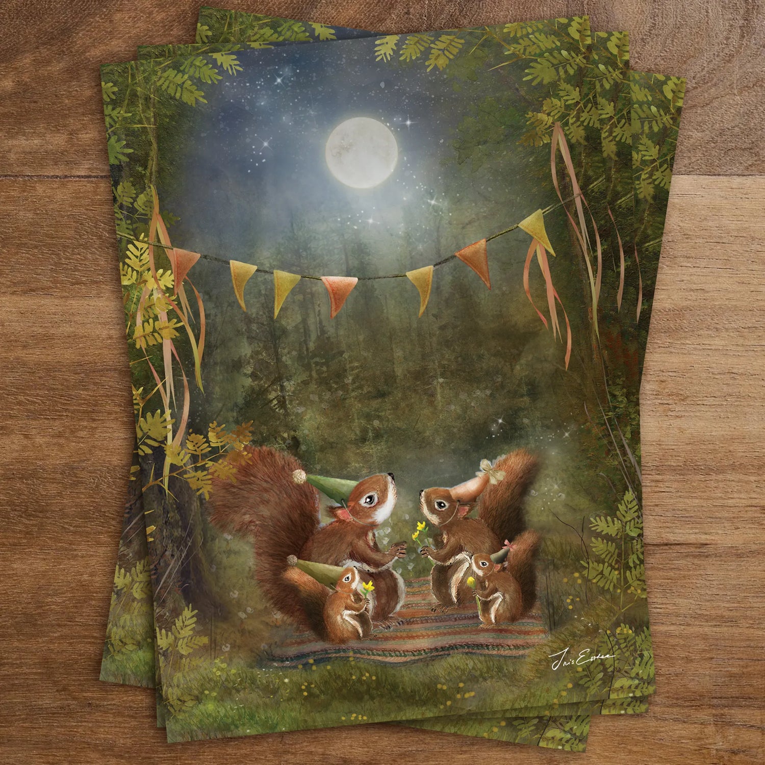 Full Moon Party | Iris Esther - Ansichtkaart