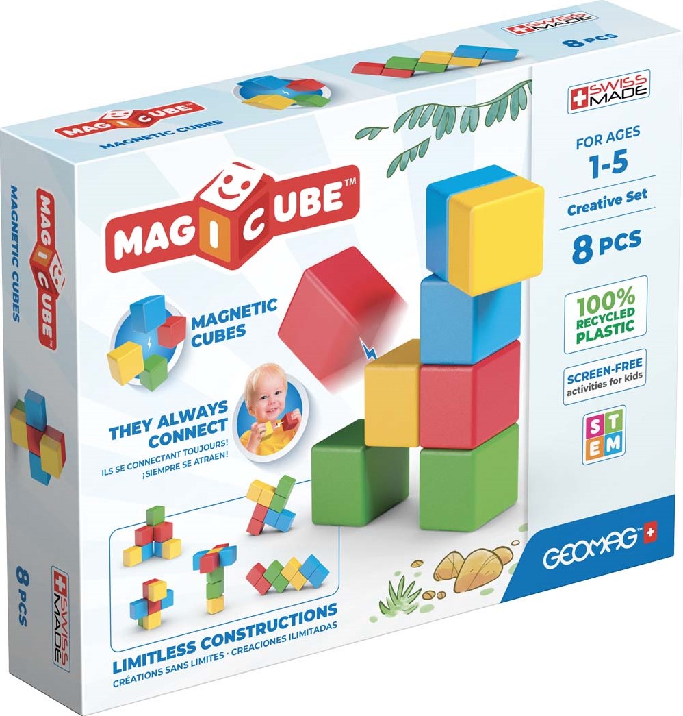 Geomag Magicube Recycled Creative Set 8 pcs