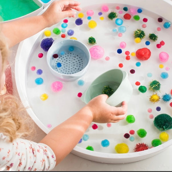 Inspire My Play - Siliconen schaaltjes (geel/rood)