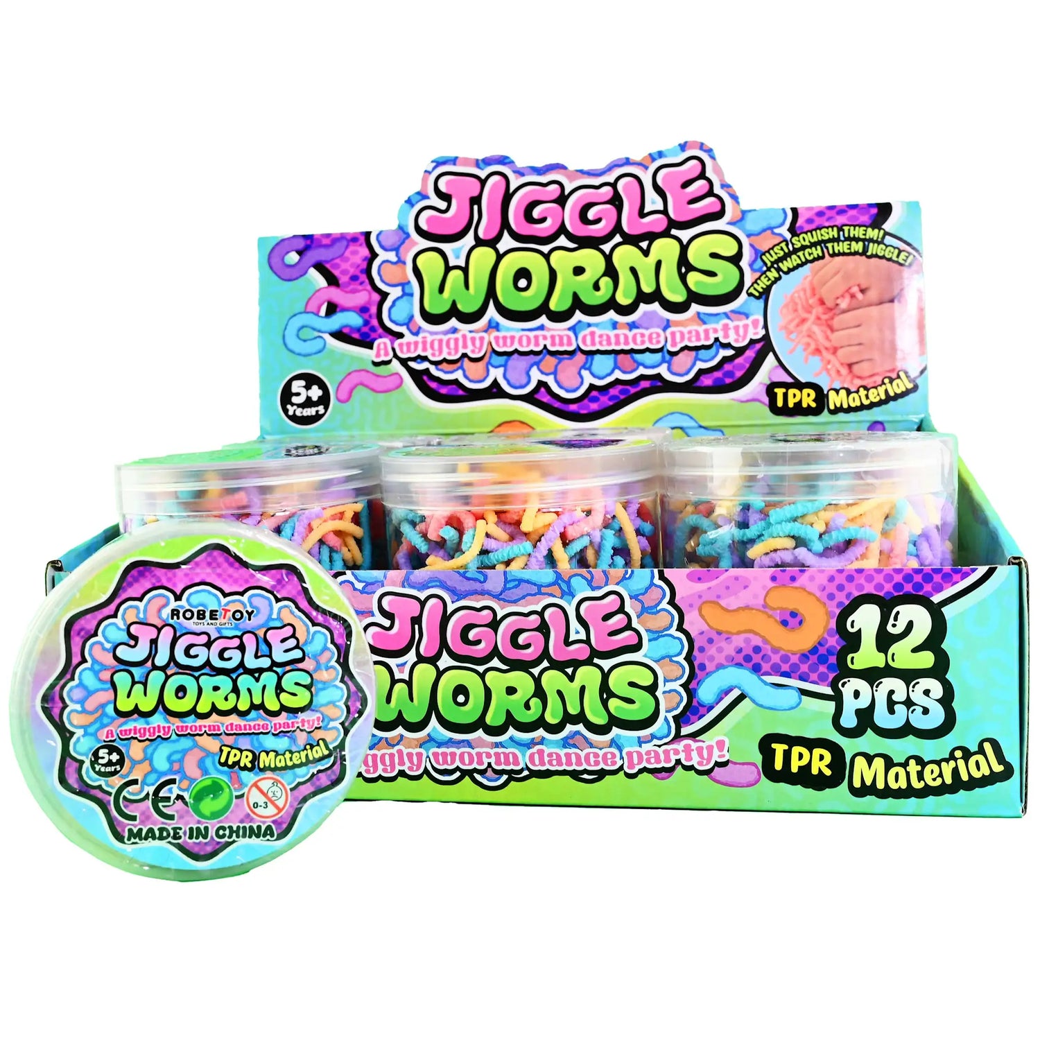 Jiggly Worms