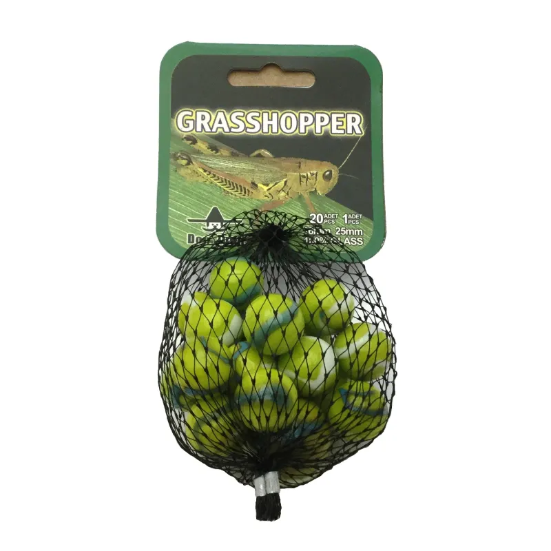 Knikkers grasshopper 20+1
