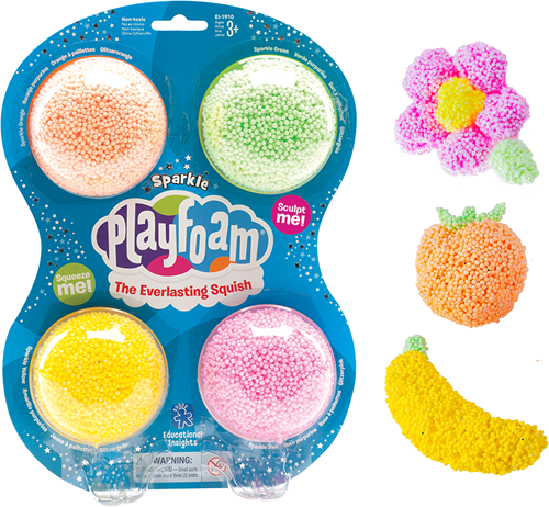 Learning Resources - Playfoam® Sparkle (4 Pack)