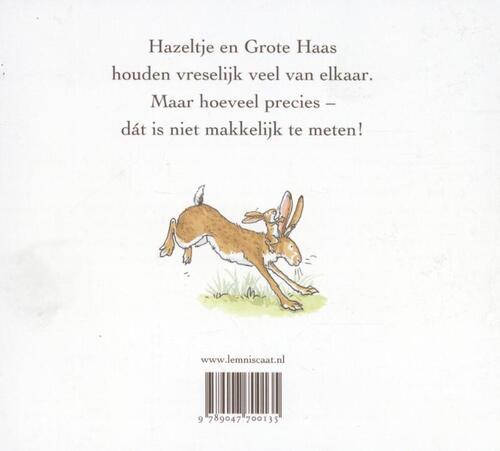 raad eens hoeveel ik van je hou ( achterkant boek)