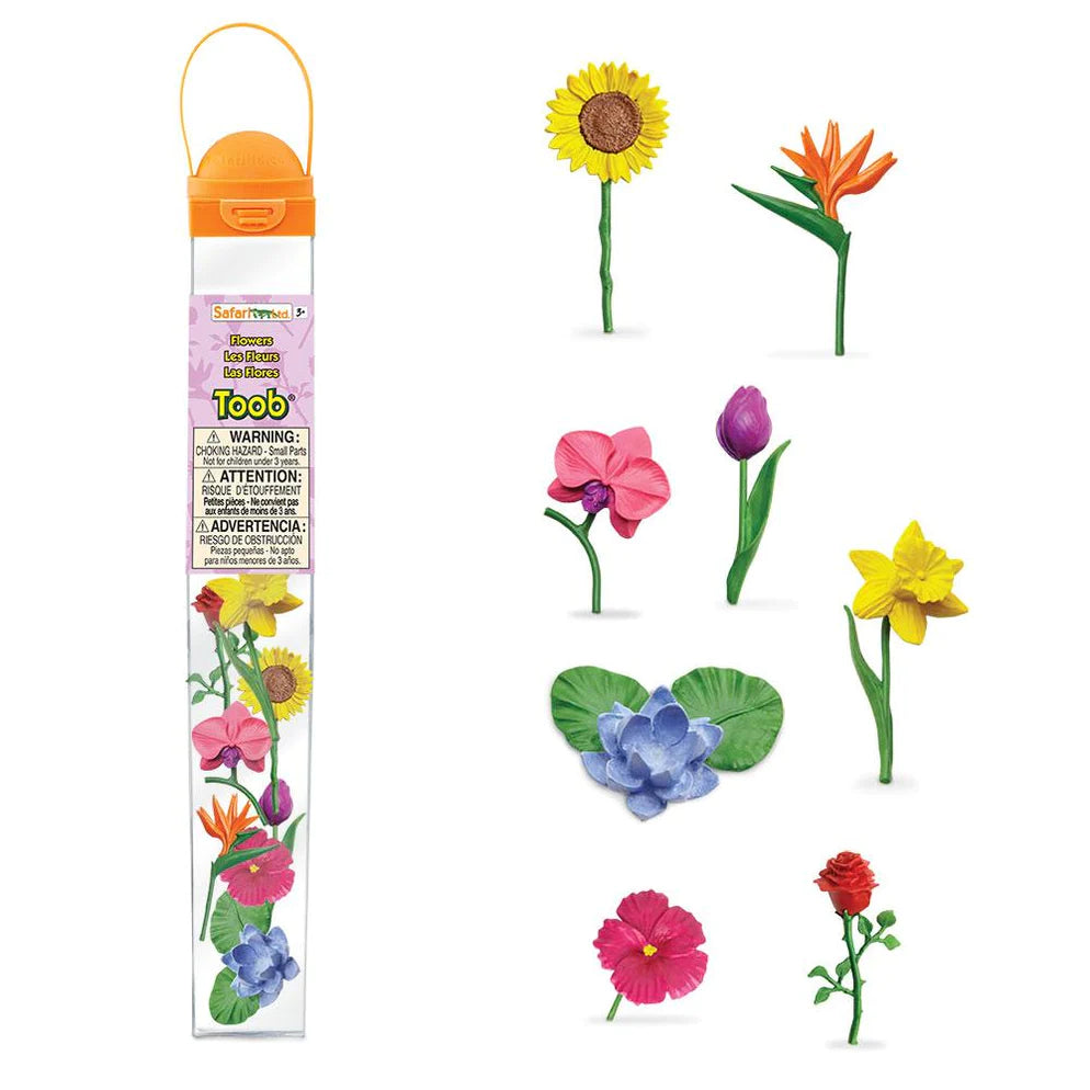 Bloemen TOOB - 8 stuks - SafariLTD